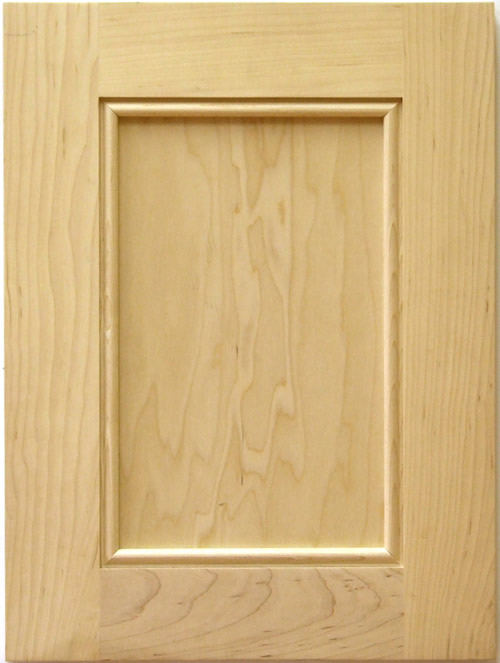 Stonybrook Cabinet Door with applied moulding in maple